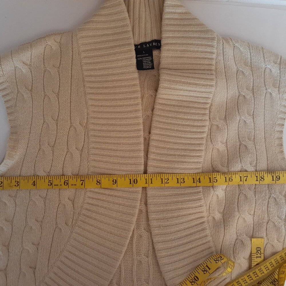 Ralph Lauren Black Label Cashmere Vest - Picture 6 of 10